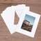 Pack of 25, Acid-Free White Pre-Cut 8x10 Picture Mat for 5x7 Photo with White Core Bevel Cut Frame Mattes